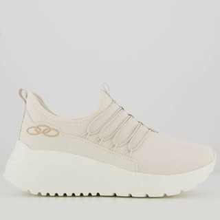 Tênis Olympikus Teaz Feminino Off White em Oferta na Shopee