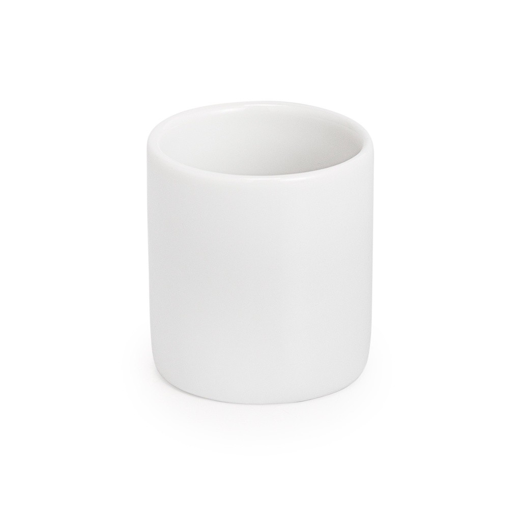 Mini copinho de porcelana 55 ml mini copinho de louça branca vasinho porta vela