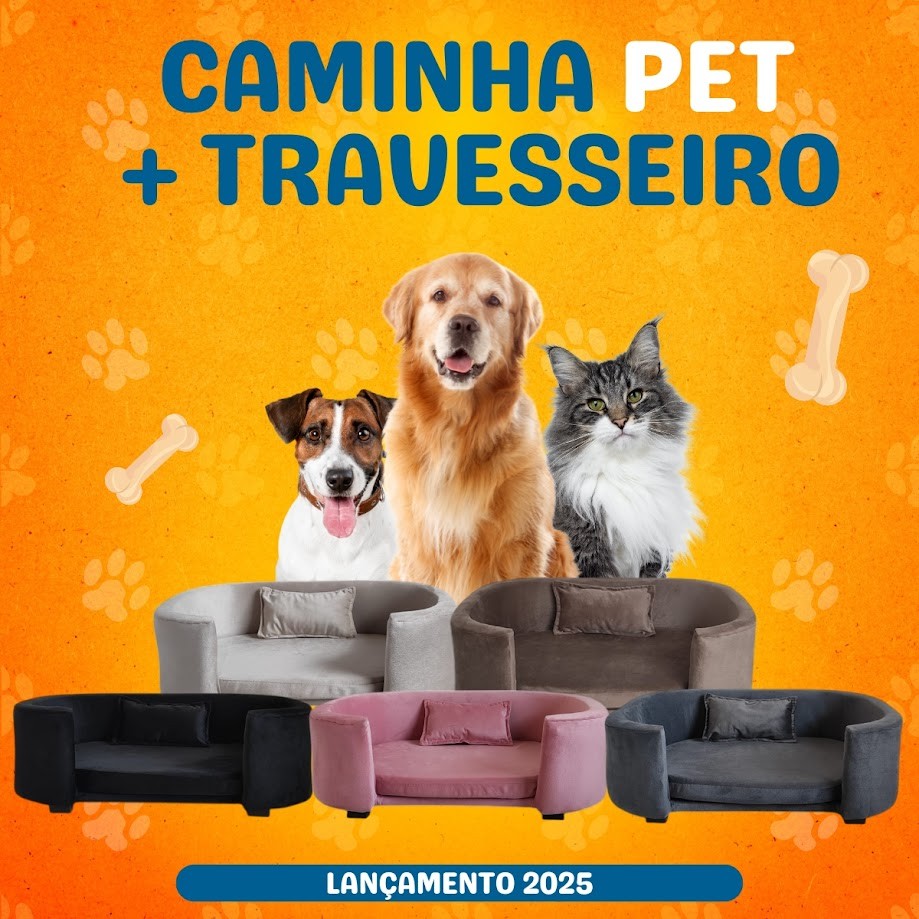 Caminha Pet Para Cachorro e Gato Em Veludo Premium Otimo Acabamento Custo Beneficio Confortabel e Macia
