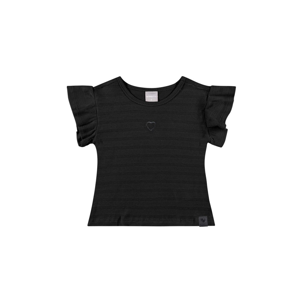 Blusa Básica Infantil para Menina Quimby em Oferta na Shopee