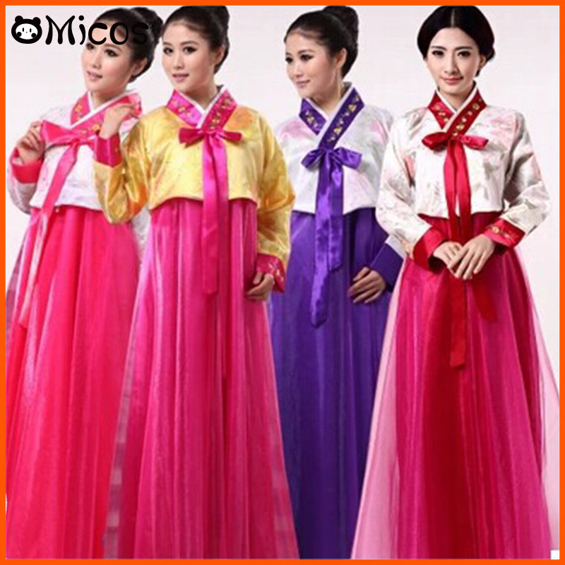 Roupa Tradicional Coreana Hanbok Vestido Para Mulheres Palácio Antigo Robe Dae Jang Geum Dance Performance Costumel Kimono