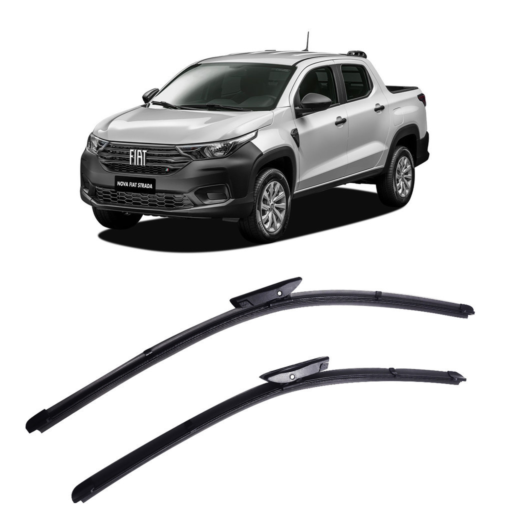 Par Palheta Limpador Fiat Strada 2020 2021 2022 2023