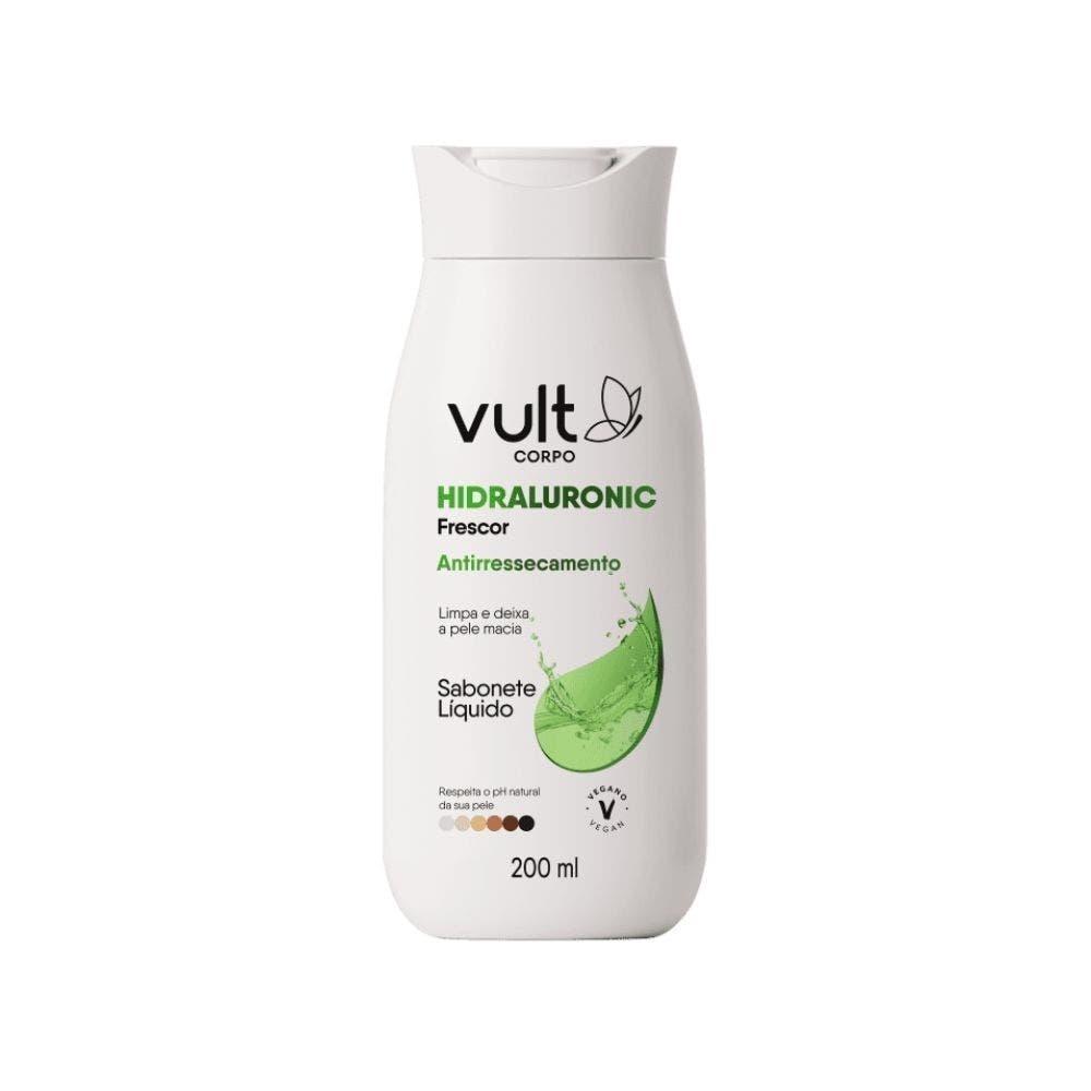 Sabonete Líquido Vult Corporal Glicerina Frescor 200ml - Beauty