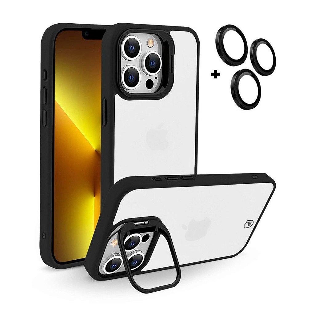 Capa Case Capinha para iPhone 13 Pro Max - Gravity Preta - Gshield em Oferta na Shopee