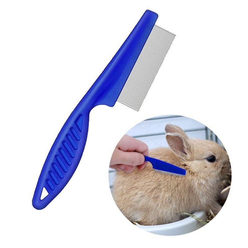 Escova Para Limpeza De Pêlos De Coelho Animais De Estimação Pequeno Removedor Pulgas Shampoo De Banho Hamster Guinea Pig