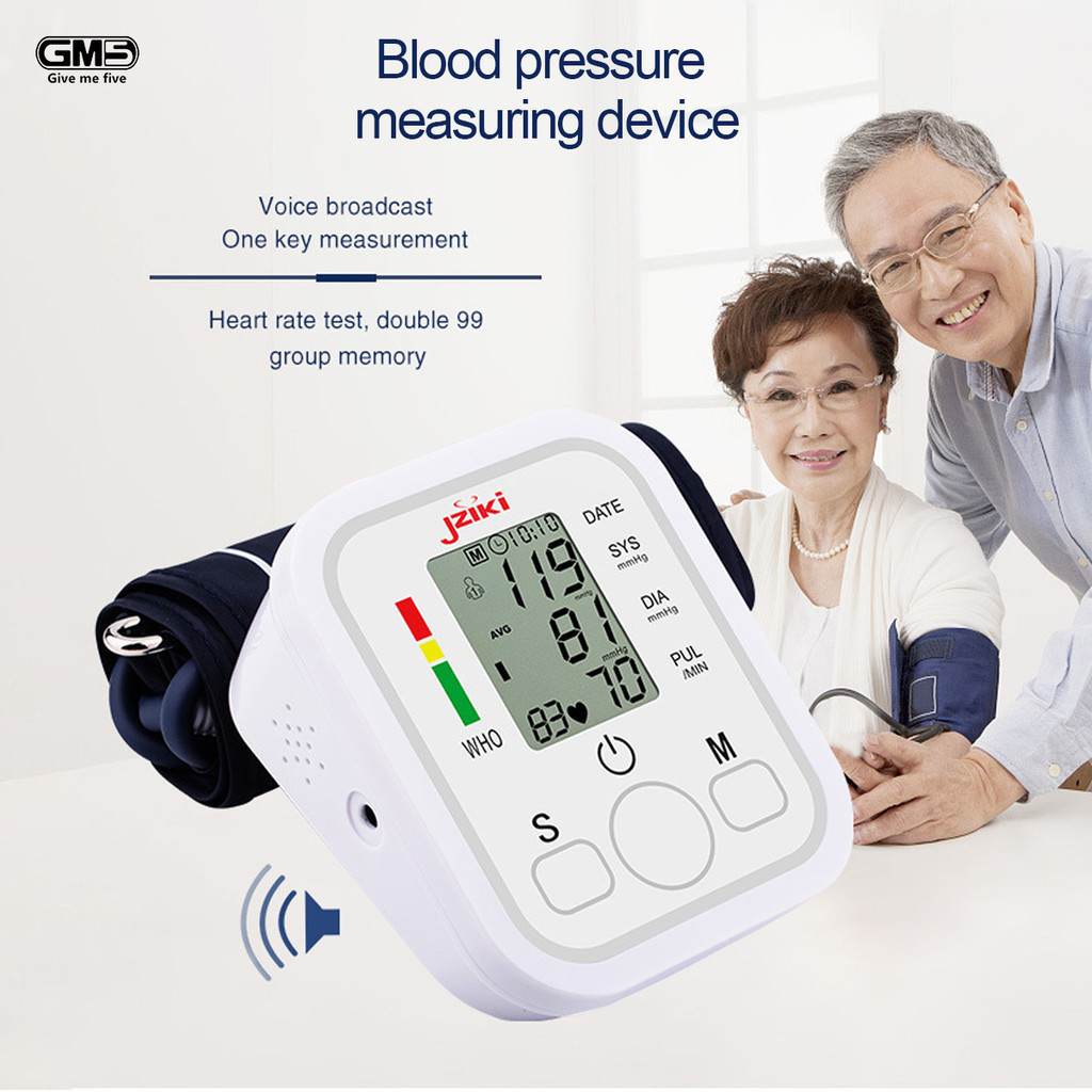 EBPM-A Automático Digital braço pressão arterial monitor, esfigmomanômetro, tonômetro, tensiômetro, freqüência cardíaca, pulso medidor, BP monitor, saudável