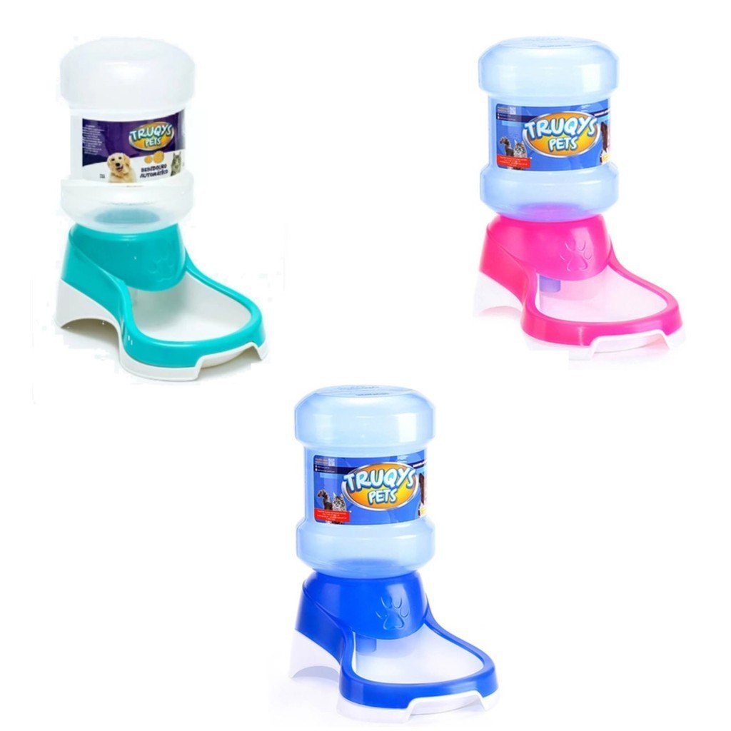 Bebedouro Automatico Pet Cães e Gatos Galão 2L Truqys