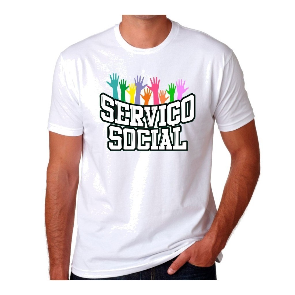 Camisa Camiseta  Serviço Social Blusa T-shirt 674 SH. CP Assistente Social