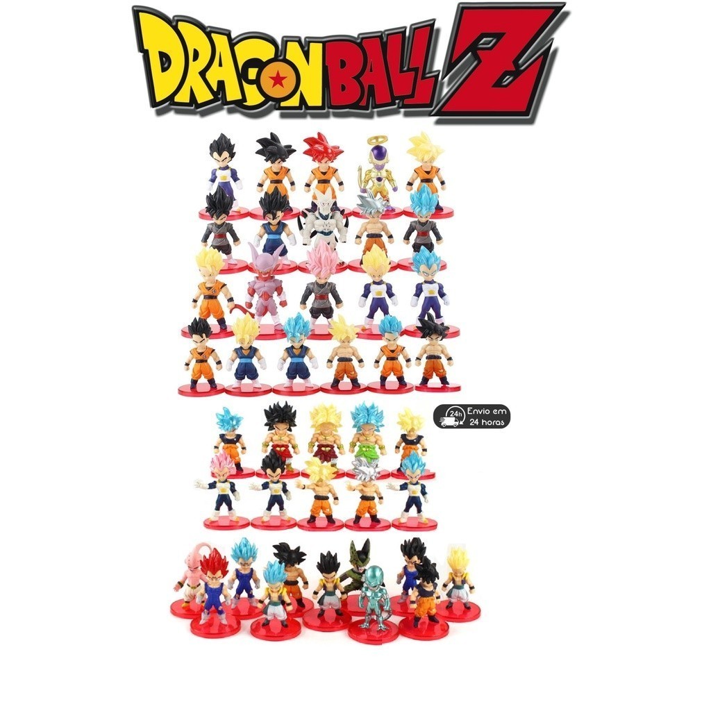 Dragon Ball Z - Miniaturas - Vários Modelos - Boneco - Figura de Ação - Miniatura