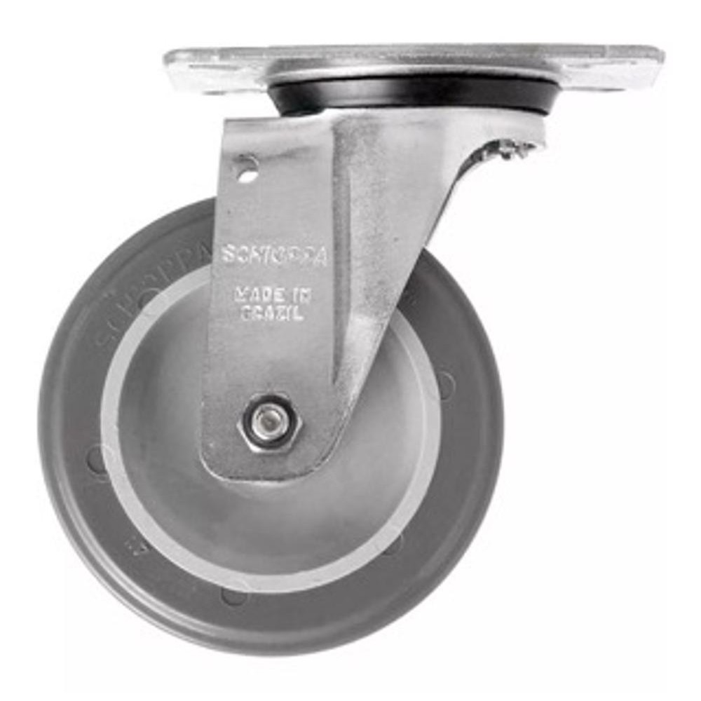 Rodízio Giratório 4 Polegadas 65kg Schioppa Gl 412 Bp