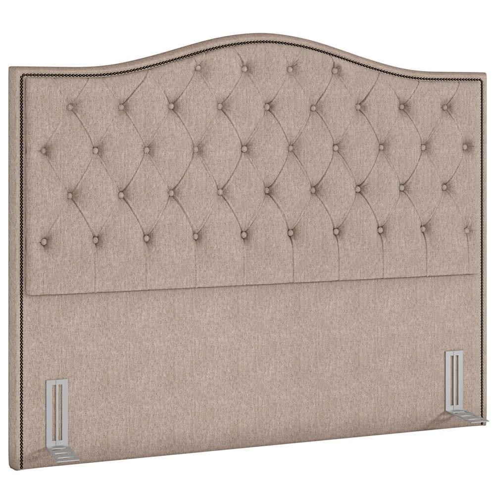 Cabeceira Cama Box Casal King 195cm Siena P02 Linho Areia - Mpozenato em Oferta na Shopee