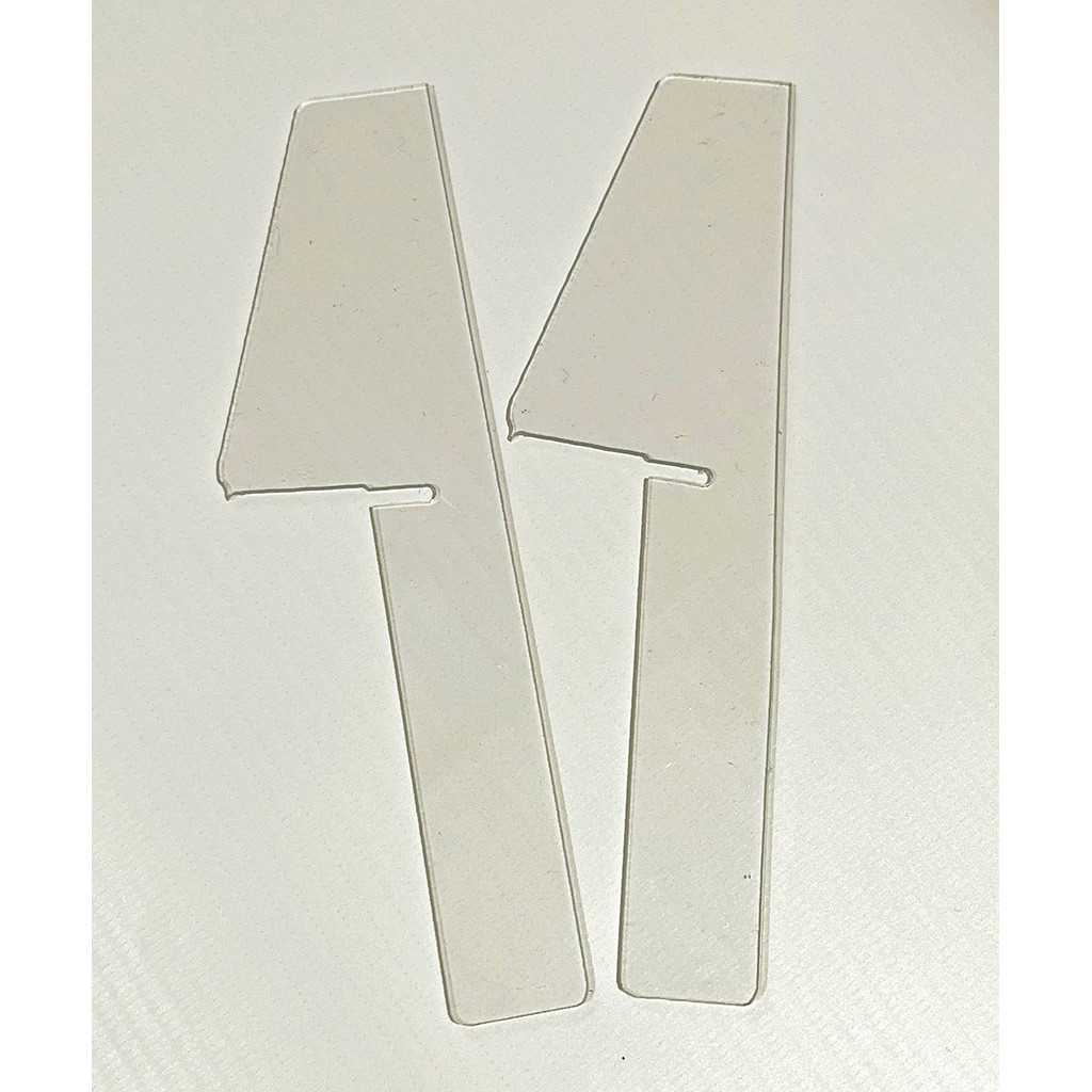 Kit de Apoio para Números Neon LED - Pezinhos Inclusos