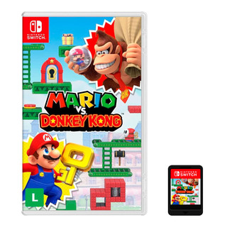 Jogo Mario VS Donkey Kong Nintendo Swtich Mídia Física em Oferta na Shopee