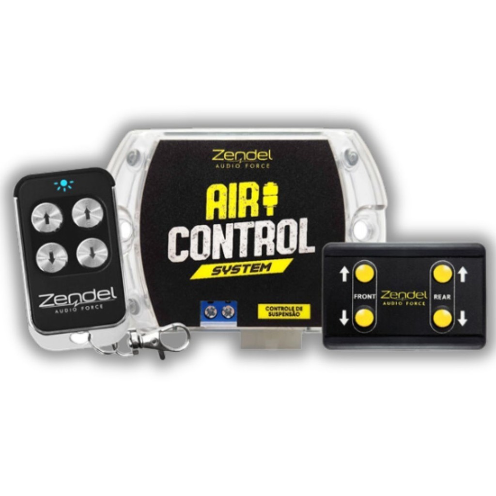 Controle Longa Distancia de altura da Suspensão A Ar Central 4 Canais Completo 12v Remoto