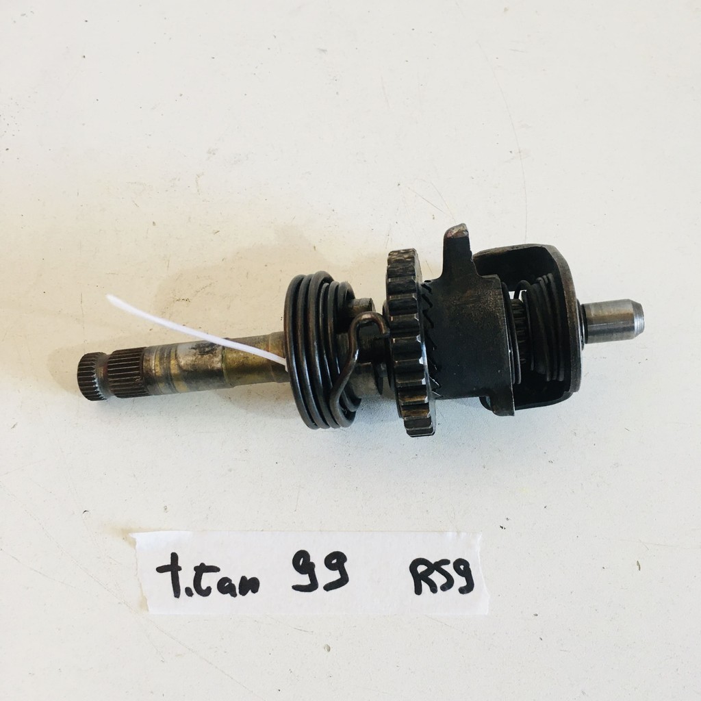 Eixo Pedal Partida Titan 125 94 A 99 Cg 125 83 A 94 Original Completo Ref:59