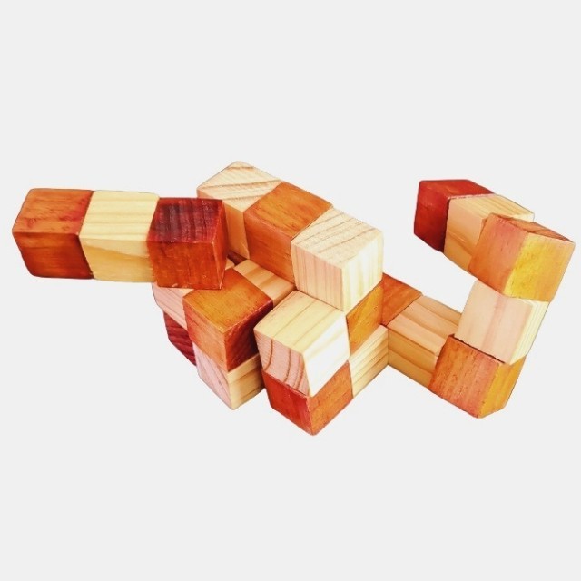 Cubo Mágico Serpente - Quebra-Cabeça / Desafio Mental