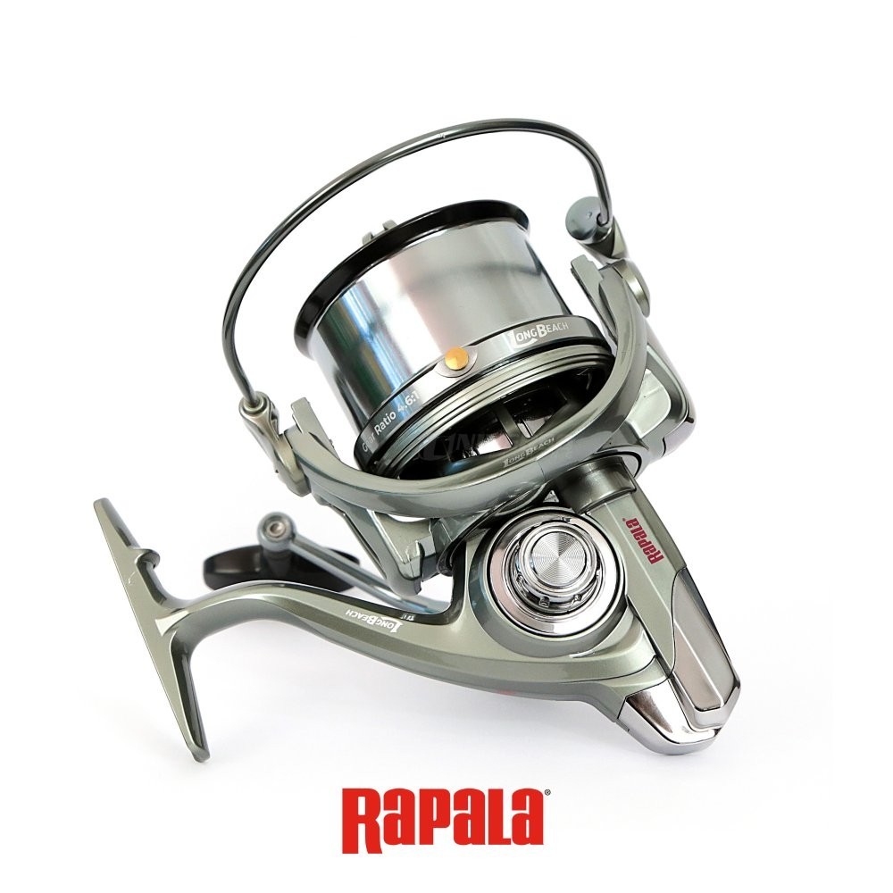 Molinete Rapala Long Beach 8000 Velocidade de 4.6:1 Drag de 15kg com 7 Rolamentos
