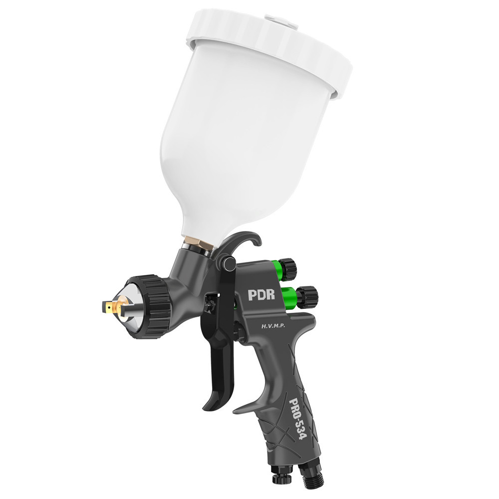 Pistola Pintura Veicular Gravidade HVLP Bico 1,7mm 600ml PDR em Oferta na Shopee