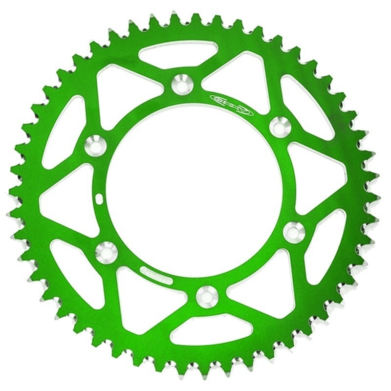 Coroa de Alumínio Kxf 250 - Kxf 450 - Klx 450 - Kx 125 - Kx 250 Oxxy Verde
