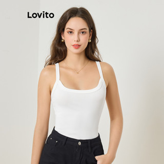 Lovito Casual Body Básico com Alta Elasticidade para Mulheres L77ED238