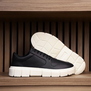Tenis Masculino Sneakers Oversize Branco Preto Sapatenis Casual Sola Alta Tratorada Lançamento em Oferta na Shopee