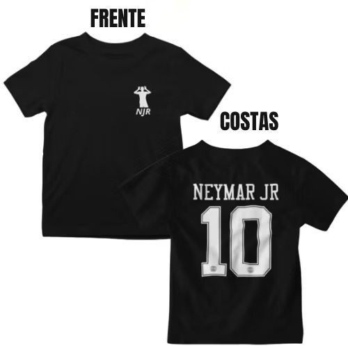 Camiseta Unissex 001 Estampa Neymar, camiseta casual de verão, Alta Qualidade Promoção Envio Rápido