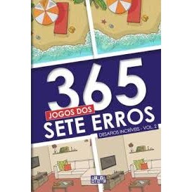 365 jogos dos sete erros - vol. 2 em Oferta na Shopee