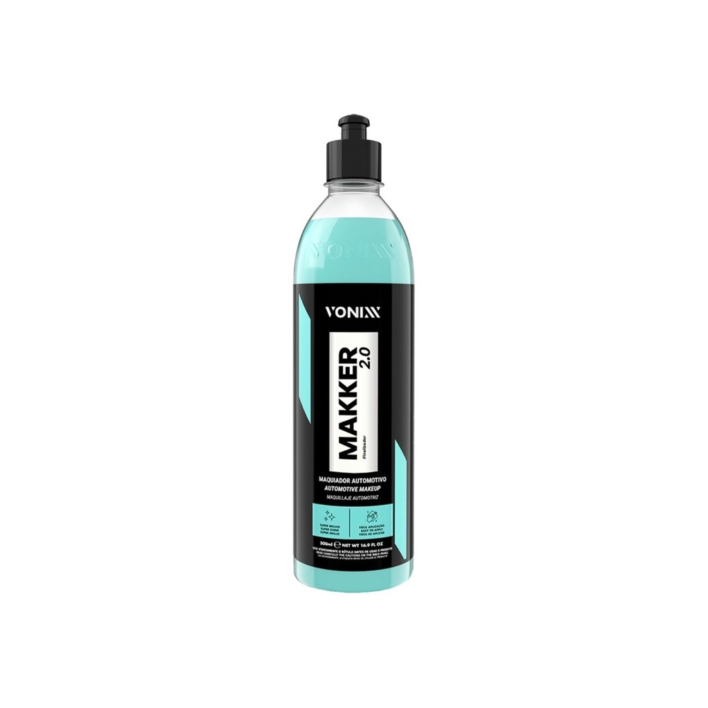 Revitalizador De Pintura Automotiva Maquiador Renova Pintura Makker 500ML 2.0 Vonixx