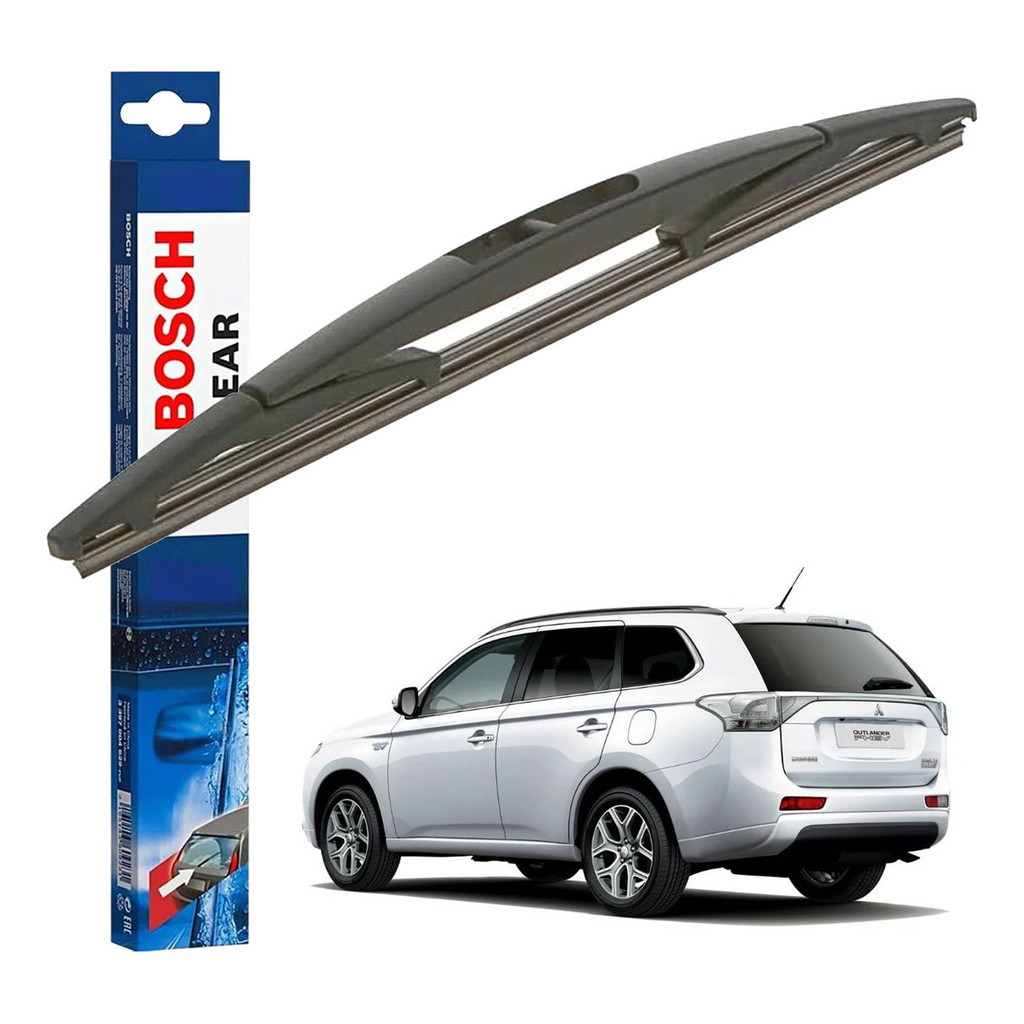 Palheta Traseira Limpador Vidro Vigia REAR Original Bosch Mitsubishi Outlander 2013 A 2018