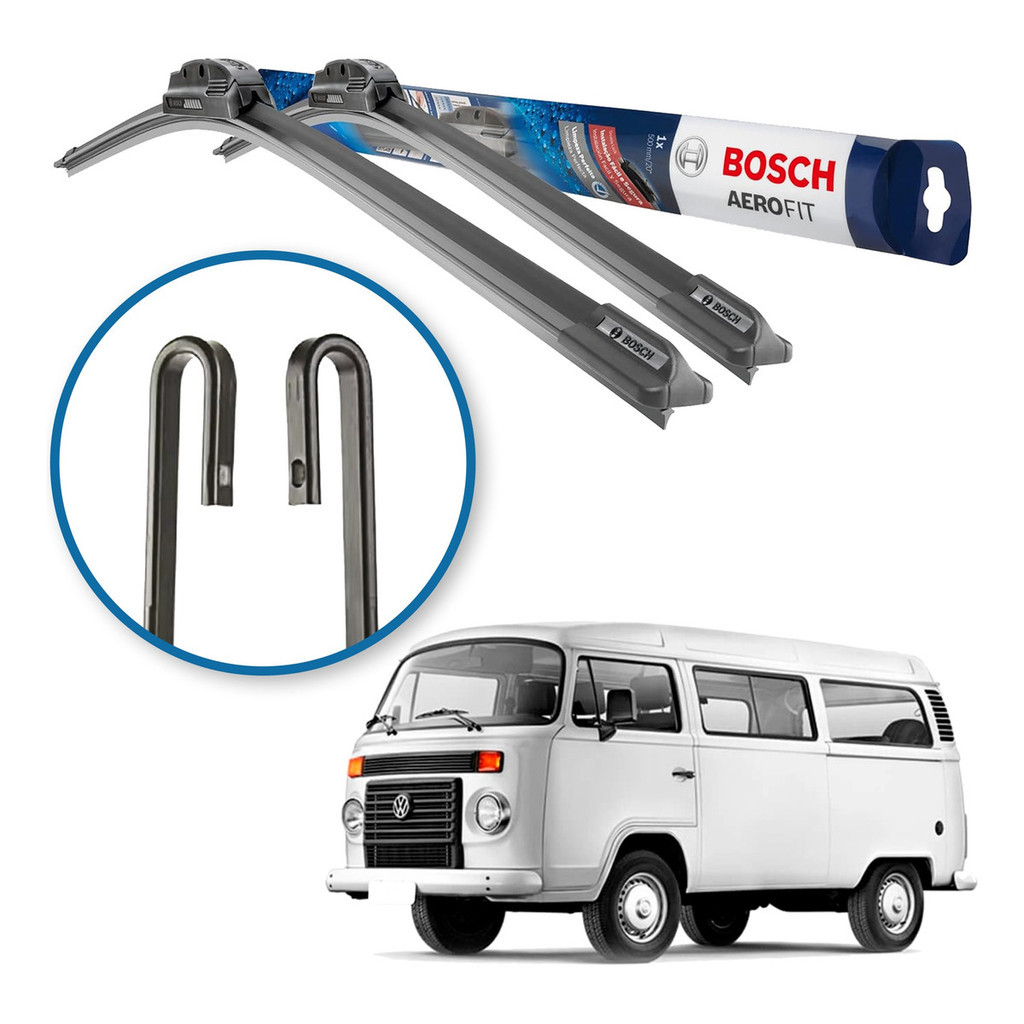 Palheta Limpador Parabrisa Bosch Volkswagen Kombi 2012 e 2013 em Oferta na Shopee
