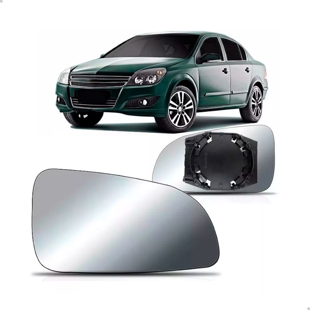 Par Lente Retrovisor Vectra 2006 2007 2008 2009 2010 C/ base