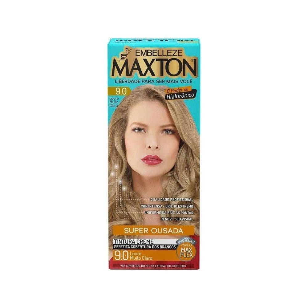 Tintura Maxton 9.0 Louro Muito Claro