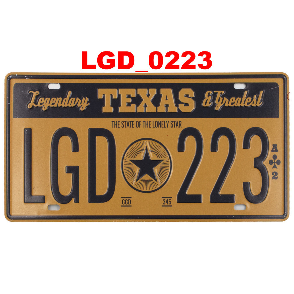 QUADRO PLACA DECORATIVA METAL TEXAS ARBOREDO DE DALLAS ALAMO em Oferta na Shopee