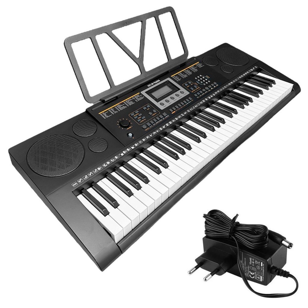 Teclado Piano Musical 61 Teclas 500 Ritmos E 80 Músicas