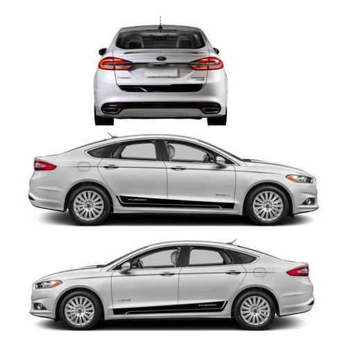 Faixas Laterais E Traseira Adesivo Carro Ford Fusion