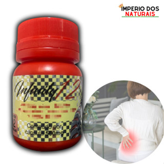 Kit Com 5 Infinit 12 Original Vermelho - 12 Caps - Suplemento Alimentar - Saúde