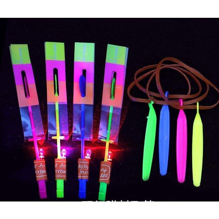 Avatar KIT COM 12 PÇS  Foguete de led voador Girocóptero Brinquedo Criança/Adulto Unidade
