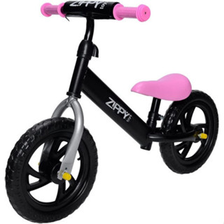 Bicicleta De Equilíbrio Aro 12 Rosa/Preto Zippy Toys em Oferta na Shopee