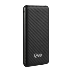 Carregador Portatil Power Bank i2GO 10000mAh 1 USB-C e 2 USB-A