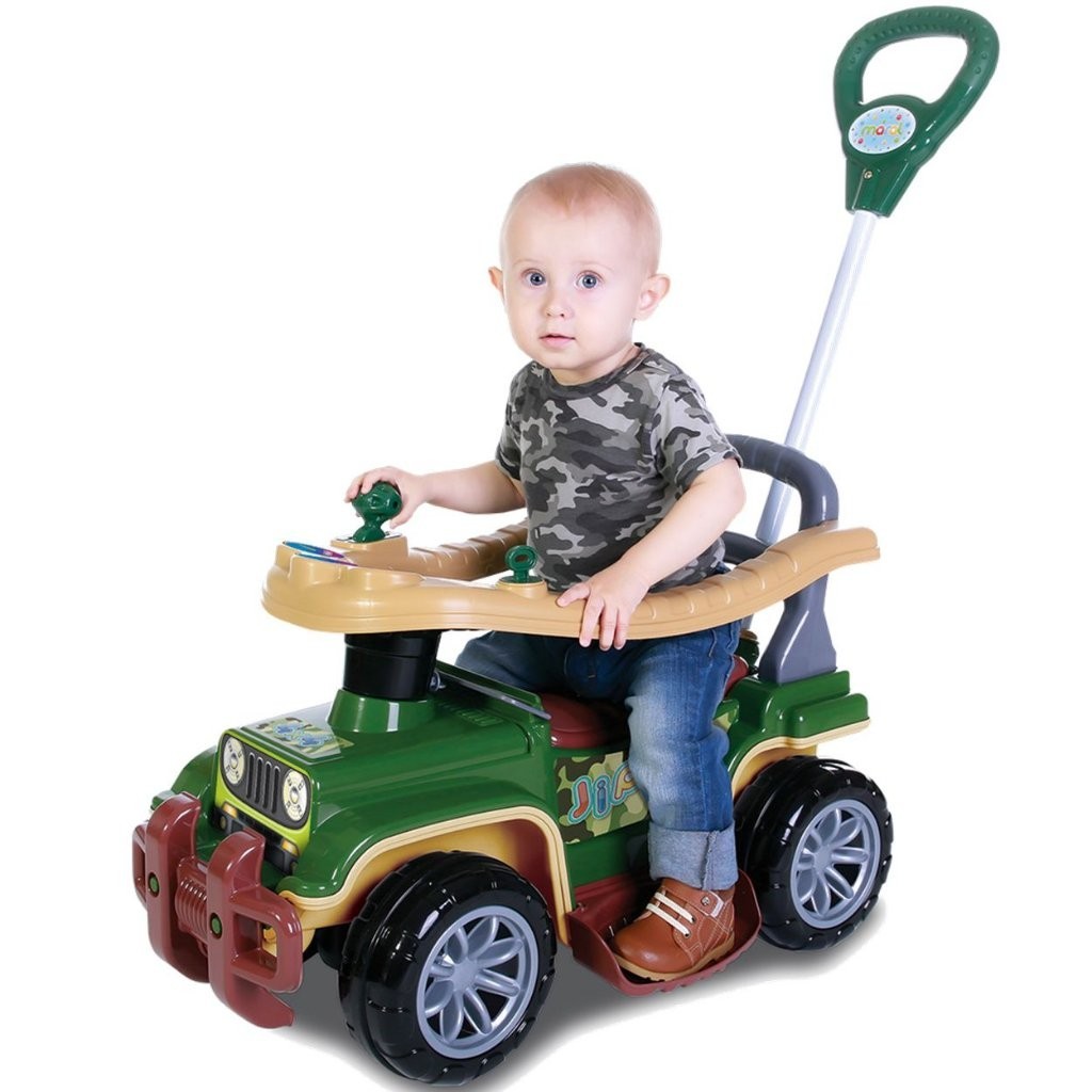Carrinho de Passeio com Empurrador Maral Jip Jip Militar +9m em Oferta na Shopee