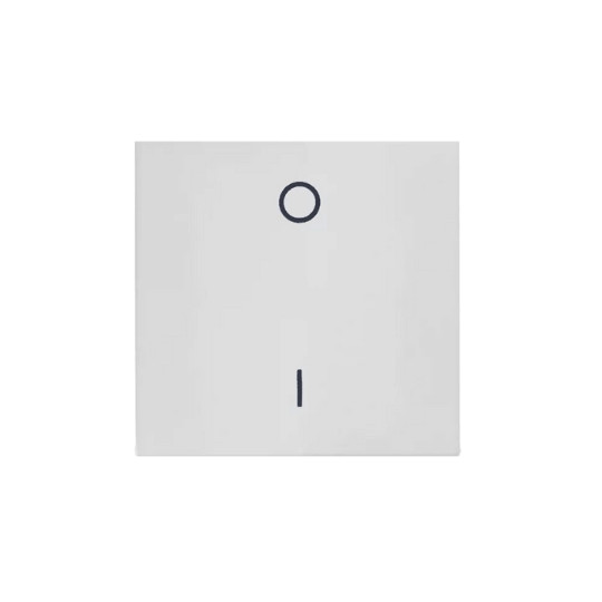 Módulo Interruptor Bipolar Paralelo - Delta Mondo Branco | Soprano