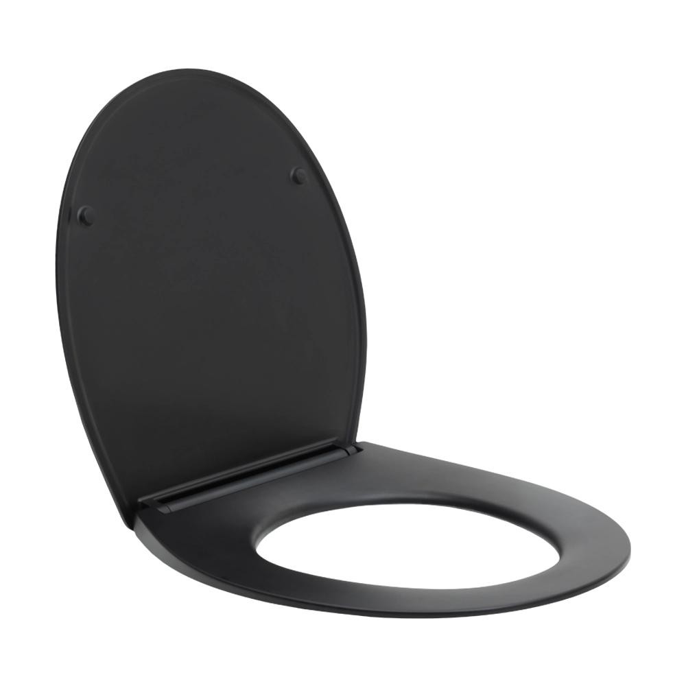Assento Termofixo com Soft Close para Vaso Sanitário Titanita Pingoo - Preto