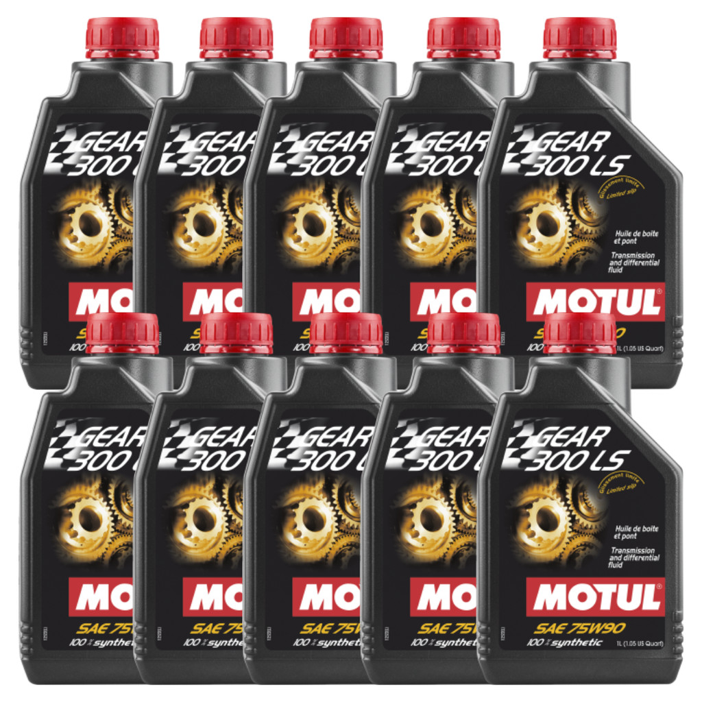 KIT MOTUL GEAR 300 LS 75W-90 10 LITROS