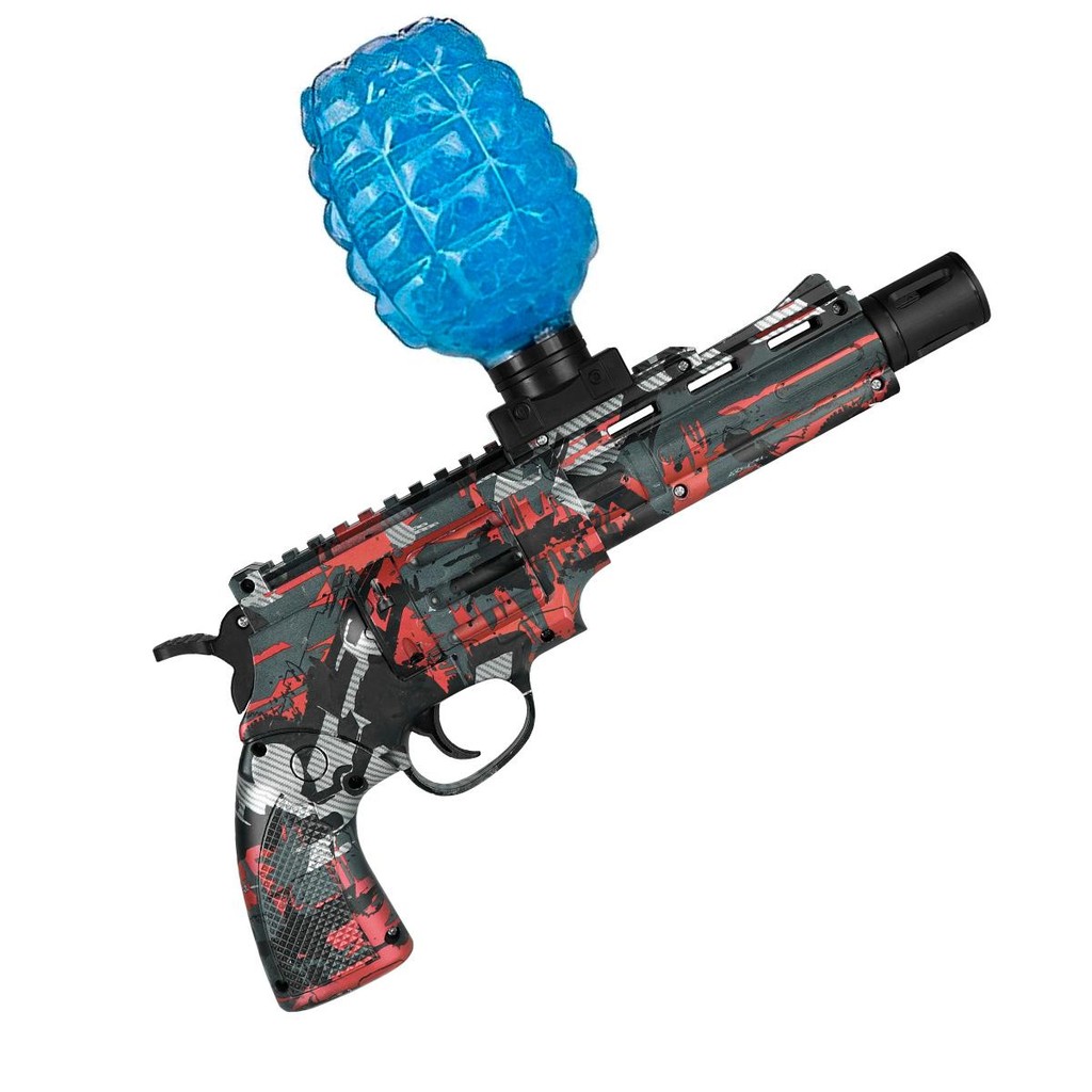 Lançador de Bolinhas Orbeez Short Camuflado - Vermelho em Oferta na Shopee