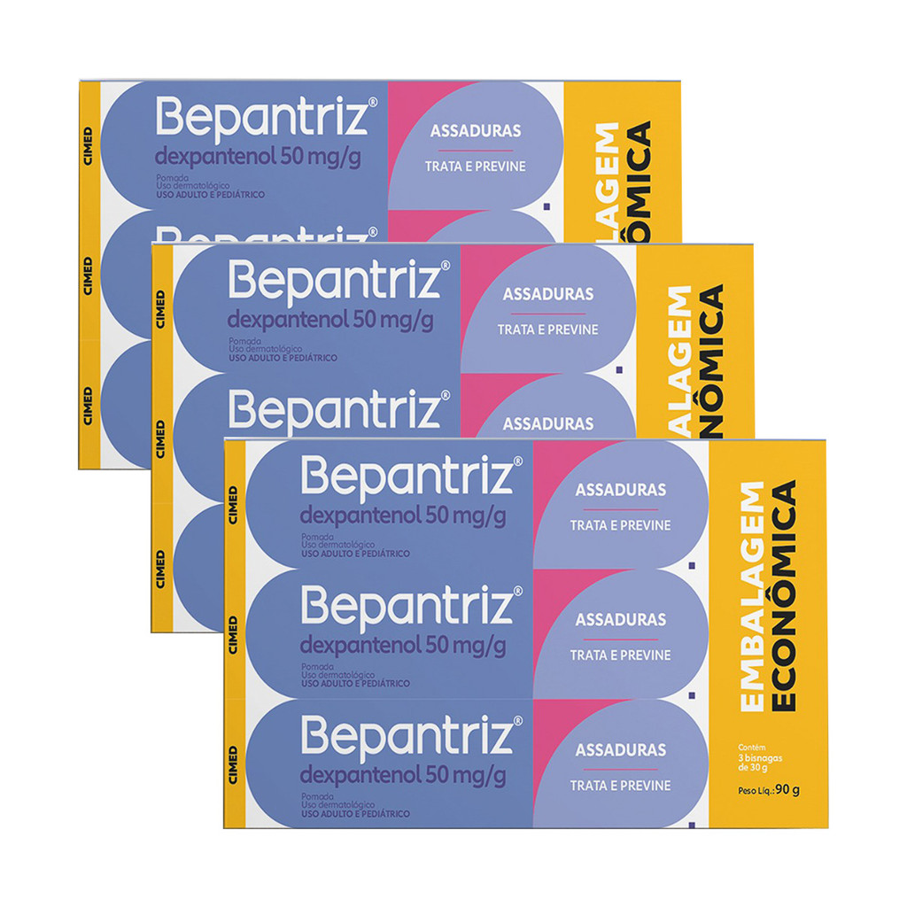 Kit 9 und Bepantriz 30g - Mom & Baby