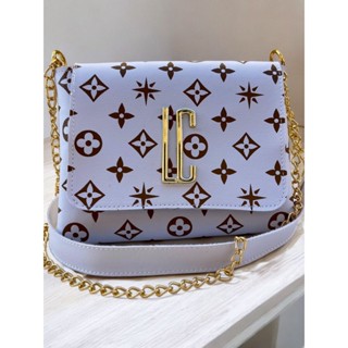 Bolsa Lc Basica Transversal Feminina Media Estampada Flor Corrente Lateral e Ombro Tira Colo Bolsa Festinha em Oferta na Shopee