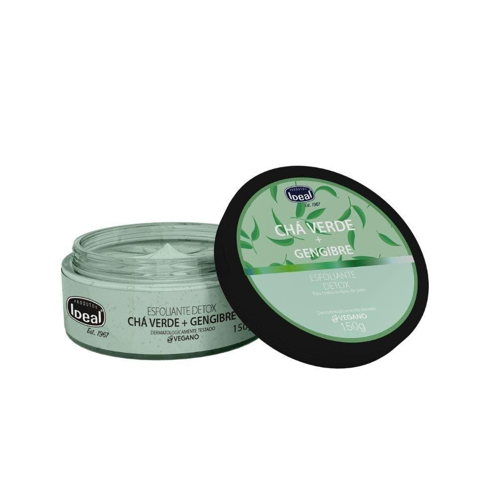 Creme Esfoliante Corporal Ideal Chá Verde E Gengibre 150gr