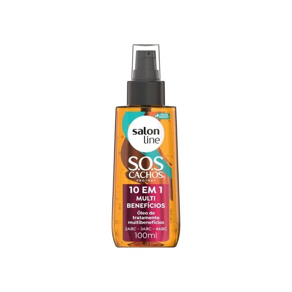 Óleo Salon Line Sos 10 Em 1 Multibenefícios Poderosos 100ml em Oferta na Shopee