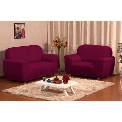 Kit Capa De Sofá Protetora Lisa Coladinha 3 E 2 Lugares  Envio Rápido em Oferta na Shopee