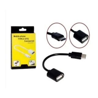 Cabo Adaptador Otg Fêmea x Tipo C Type C Pendrive Usb 3.0